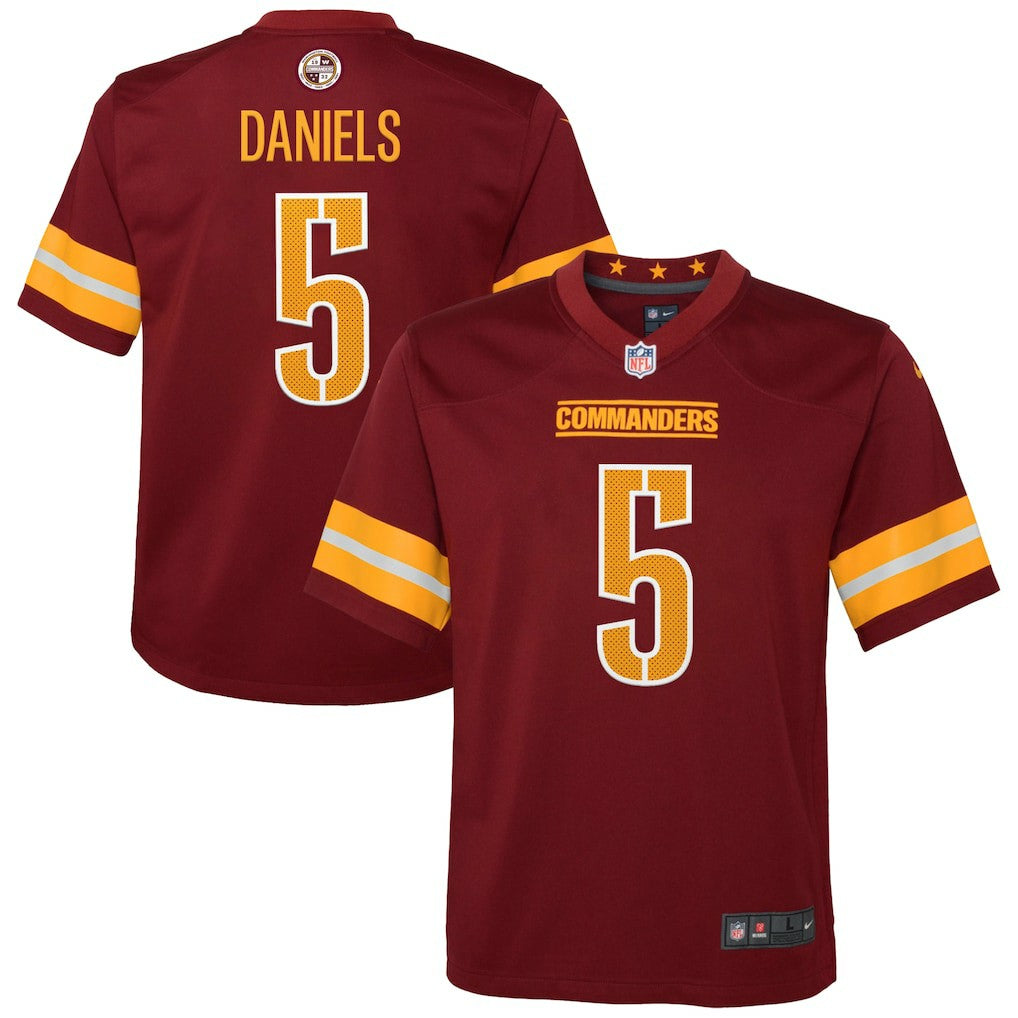 Jayden Daniels  Youth Game Jersey - Washington Commanders