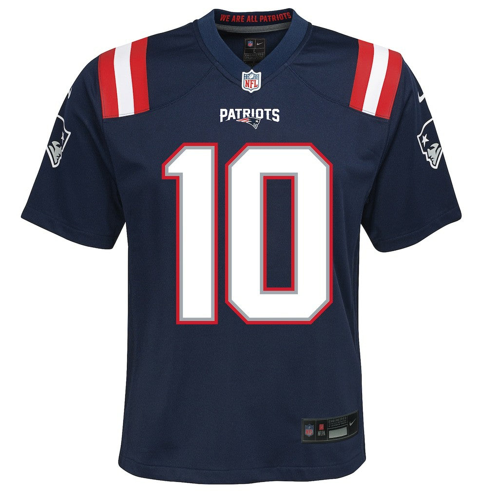 Drake Maye  Youth Game Jersey - New England Patriots