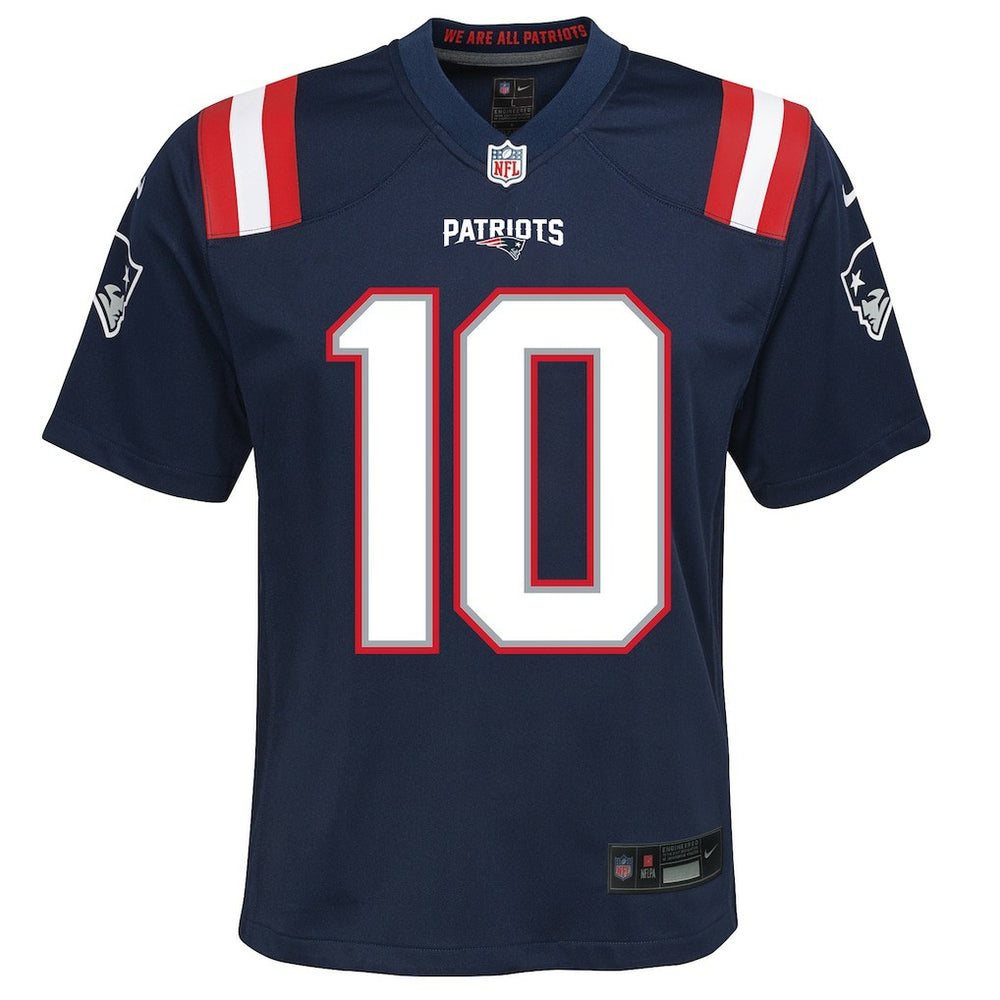 Drake Maye  Youth Game Jersey - New England Patriots
