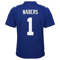 Malik Nabers  Youth Game Jersey - New York Giants