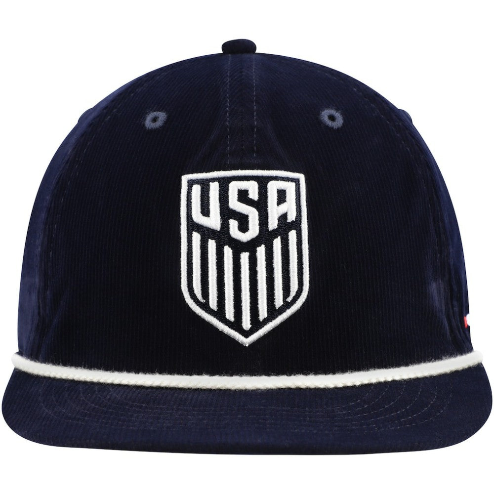 USMNT Unisex Snow Beach Corduroy Adjustable Hat -  Navy