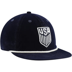 USMNT Unisex Snow Beach Corduroy Adjustable Hat -  Navy