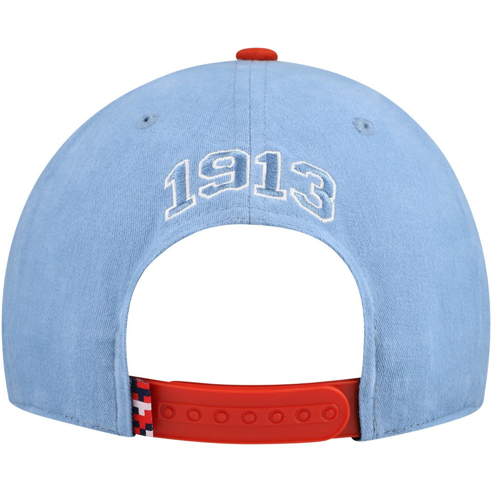 USMNT Unisex Swingman Adjustable Hat -  Light Blue/Red