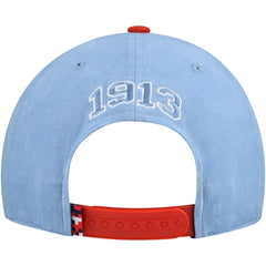 USMNT Unisex Swingman Adjustable Hat -  Light Blue/Red
