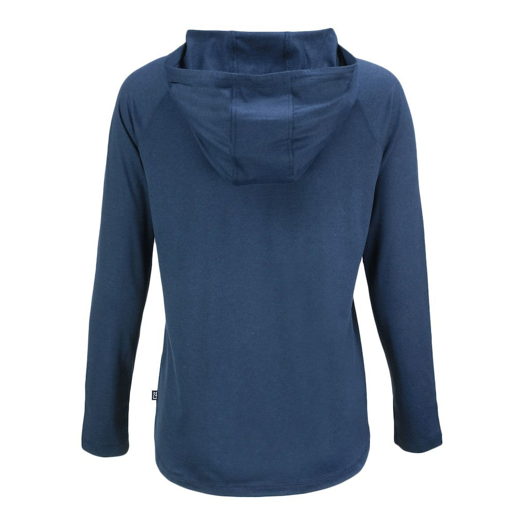 Cutter & Buck Women's Coastline Epic Comfort Eco Recycled Raglan Pullover Hoodie - Buffalo Bills