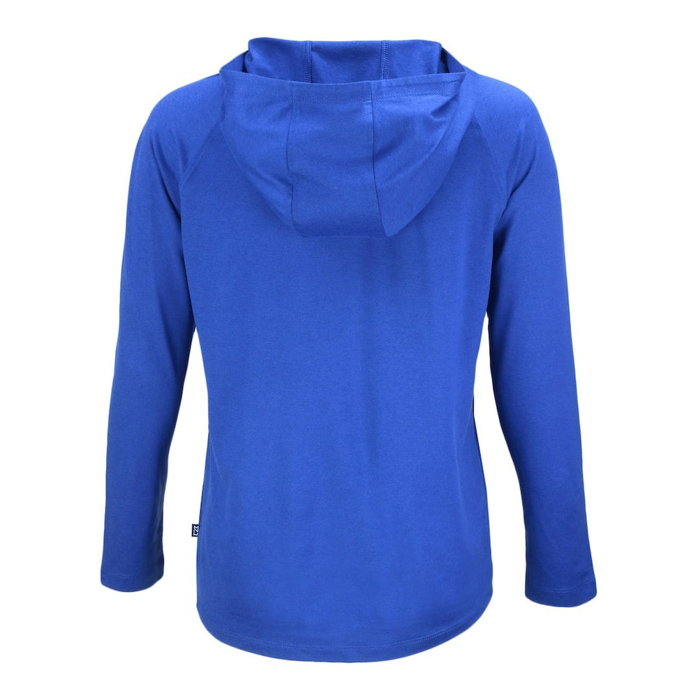 Cutter & Buck Women's Coastline Epic Comfort Eco Recycled Raglan Pullover Hoodie - Indianapolis Colts