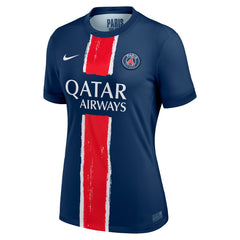 Paris Saint-Germain Women's 2024/25 Home Replica Jersey - Nike Navy