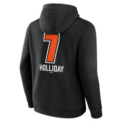 MLB Jackson Holliday Baltimore Orioles Fastball Player Name & Number Pullover Hoodie