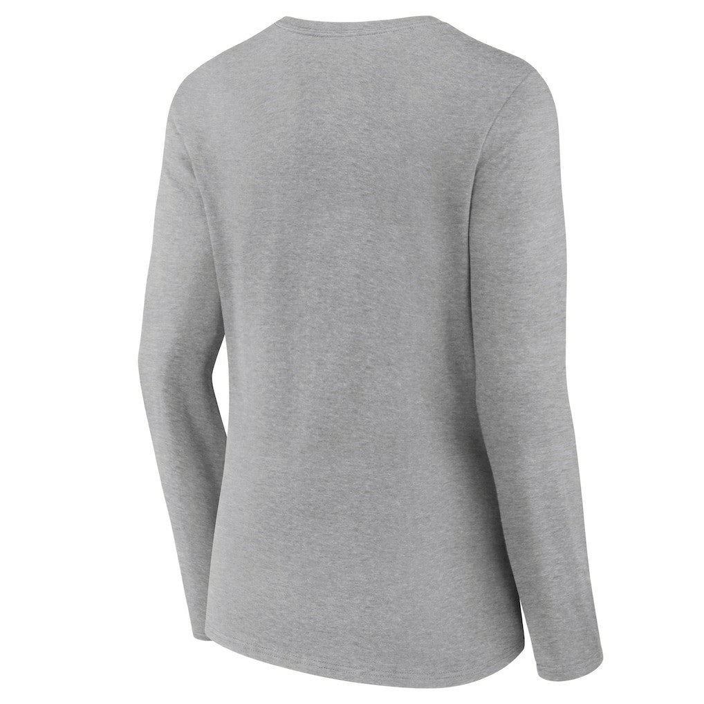 Women's Primary Logo Long Sleeve V-Neck T-Shirt - Cleveland Browns