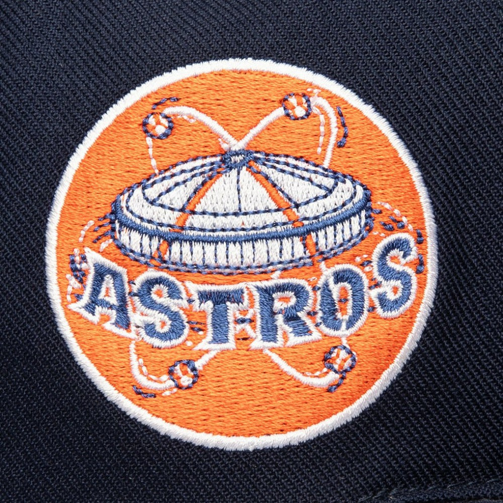 MLB Houston Astros Mitchell & Ness Double Up Snapback Hat