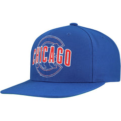 MLB Chicago Cubs Mitchell & Ness Double Up Snapback Hat