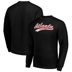 Starter Tailsweep Team Graphic Tri-Blend Fleece Pullover Sweatshirt - Atlanta Falcons