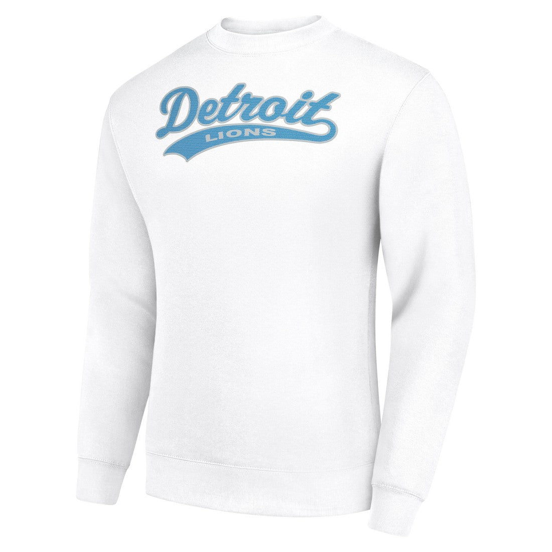 Starter Tailsweep Team Graphic Tri-Blend Fleece Pullover Sweatshirt - Detroit Lions