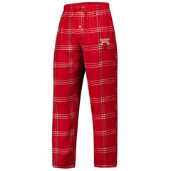 NBA Chicago Bulls Concepts Sport Petition Long Sleeve Top and Plaid Pant Set