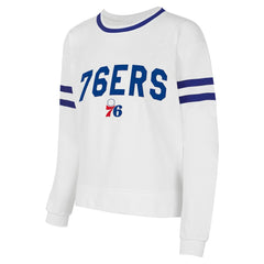 NBA Philadelphia 76ers Concepts Sport Women's Borough Pullover Sweatshirt