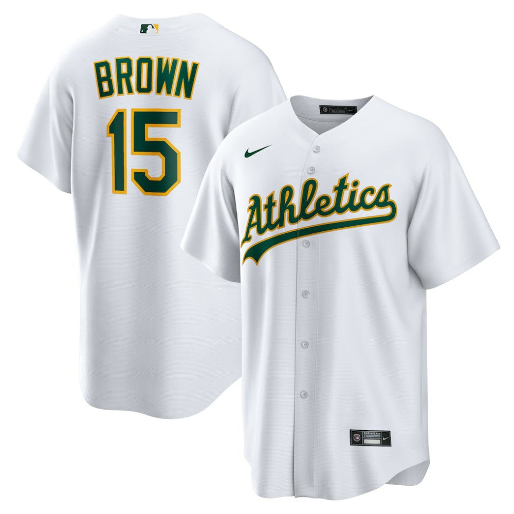MLB Seth Brown Athletics Nike Home Replica Jersey