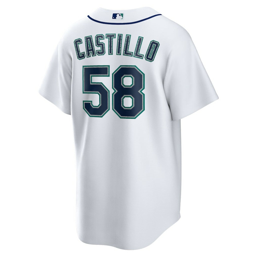 MLB Luis Castillo Seattle Mariners Nike Home Replica Jersey