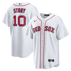 MLB Trevor Story Boston Red Sox Nike Home Replica Jersey