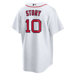 MLB Trevor Story Boston Red Sox Nike Home Replica Jersey