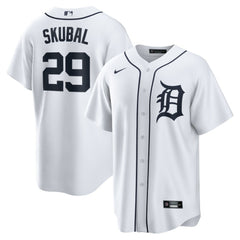 MLB Tarik Skubal Detroit Tigers Nike Home Replica Jersey