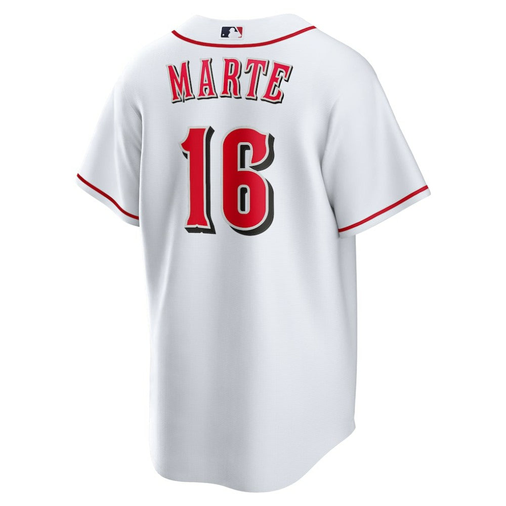 MLB Noelvi Marte Cincinnati Reds Nike Home Replica Jersey