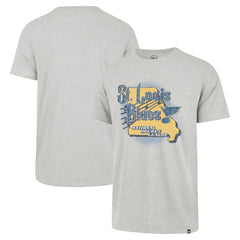 NHL Gray St. Louis Blues '47 Regional Localized Franklin T-Shirt
