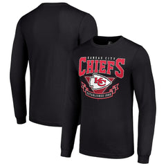 Starter '80s Inspired Team Logo Long Sleeve T-Shirt - Kansas City Chiefs