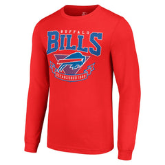 Starter '80s Inspired Team Logo Long Sleeve T-Shirt - Buffalo Bills