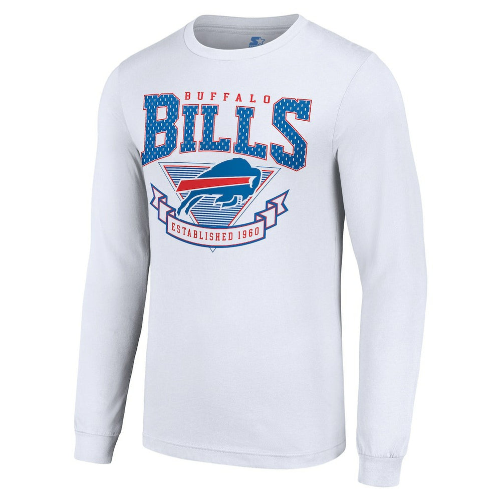 Starter '80s Inspired Team Logo Long Sleeve T-Shirt - Buffalo Bills