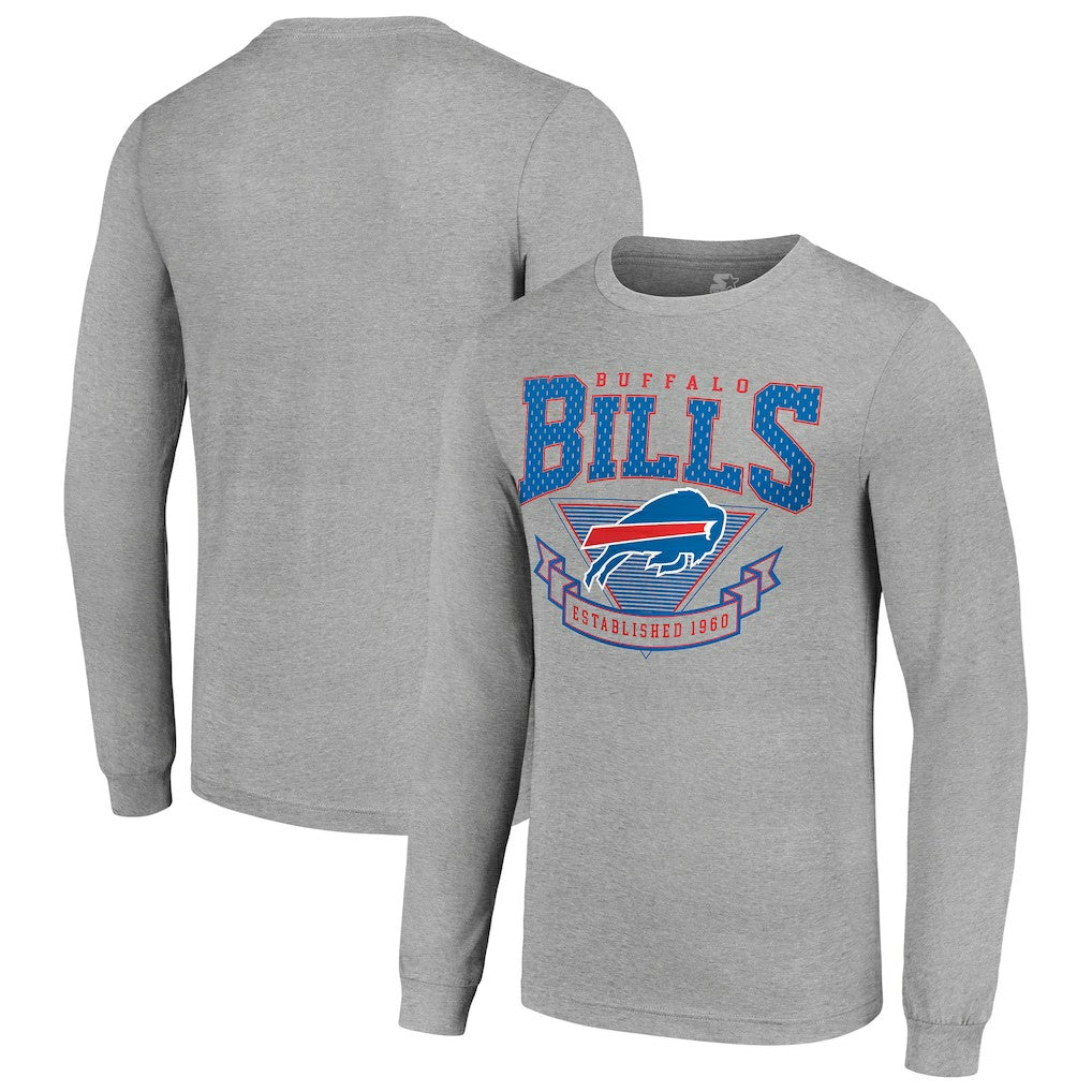 Starter '80s Inspired Team Logo Long Sleeve T-Shirt - Buffalo Bills