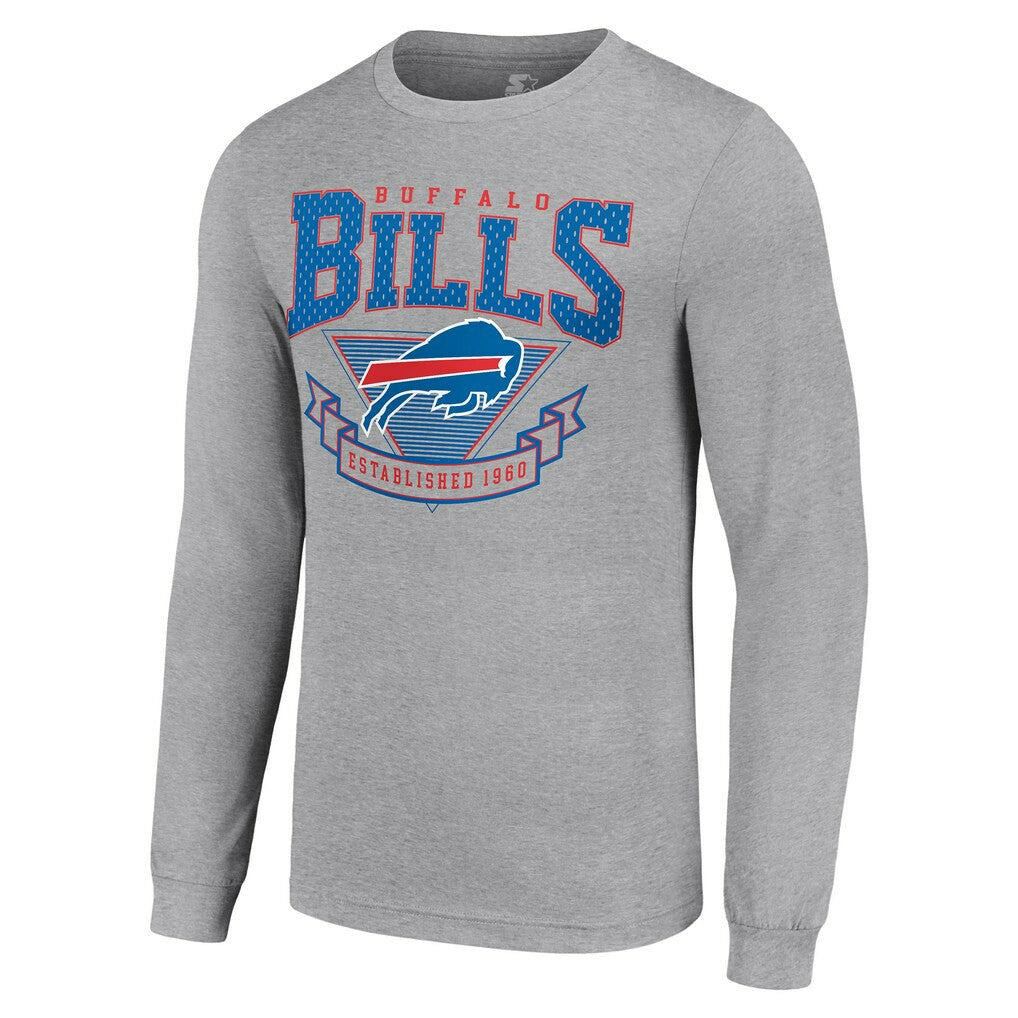 Starter '80s Inspired Team Logo Long Sleeve T-Shirt - Buffalo Bills