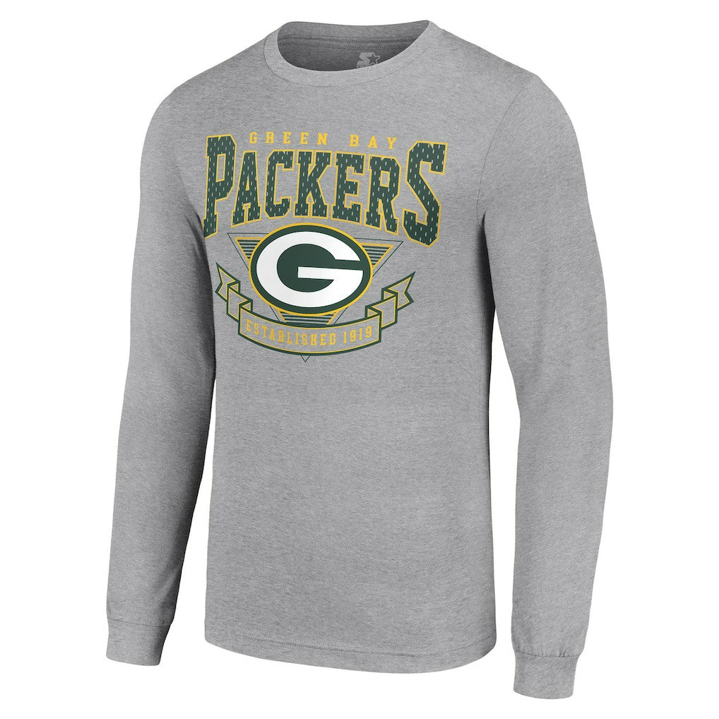 Starter '80s Inspired Team Logo Long Sleeve T-Shirt - Green Bay Packers