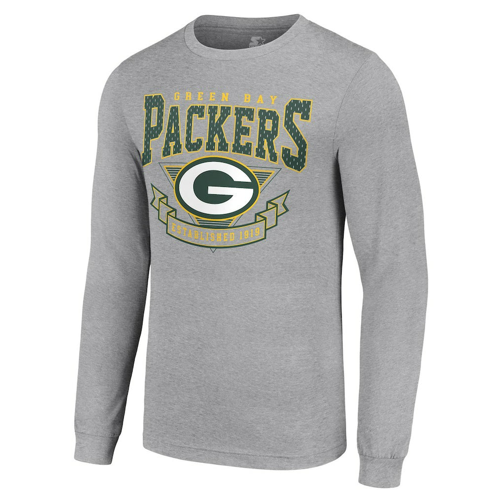 Starter '80s Inspired Team Logo Long Sleeve T-Shirt - Green Bay Packers