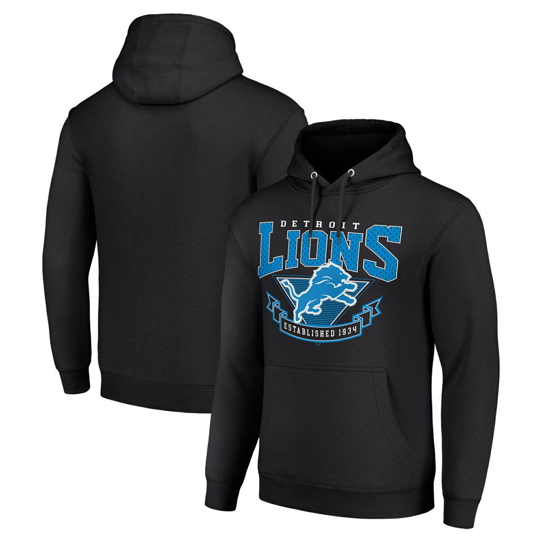 Starter ‘80s Inspired Pullover Hoodie - Detroit Lions