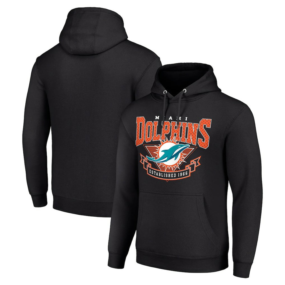 Starter ‘80s Inspired Pullover Hoodie - Miami Dolphins