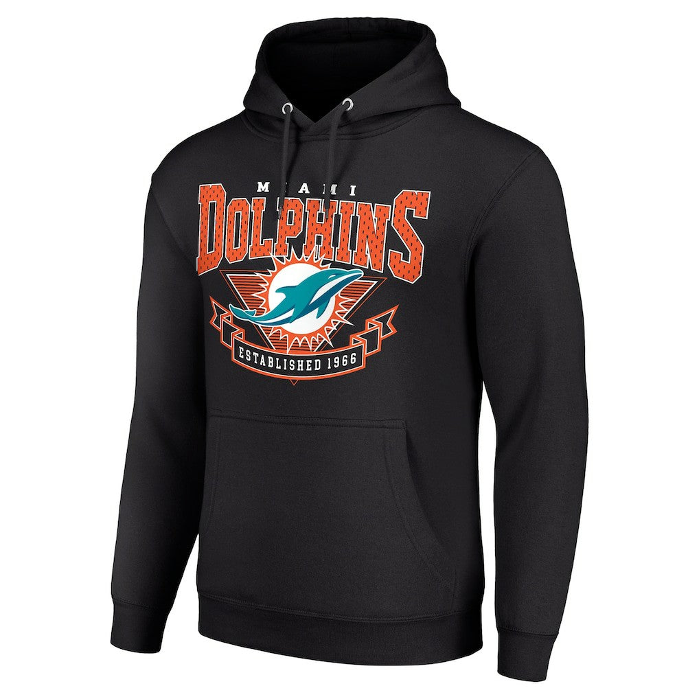 Starter ‘80s Inspired Pullover Hoodie - Miami Dolphins
