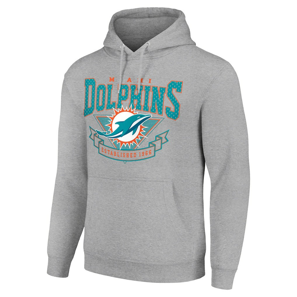 Starter ‘80s Inspired Pullover Hoodie - Miami Dolphins