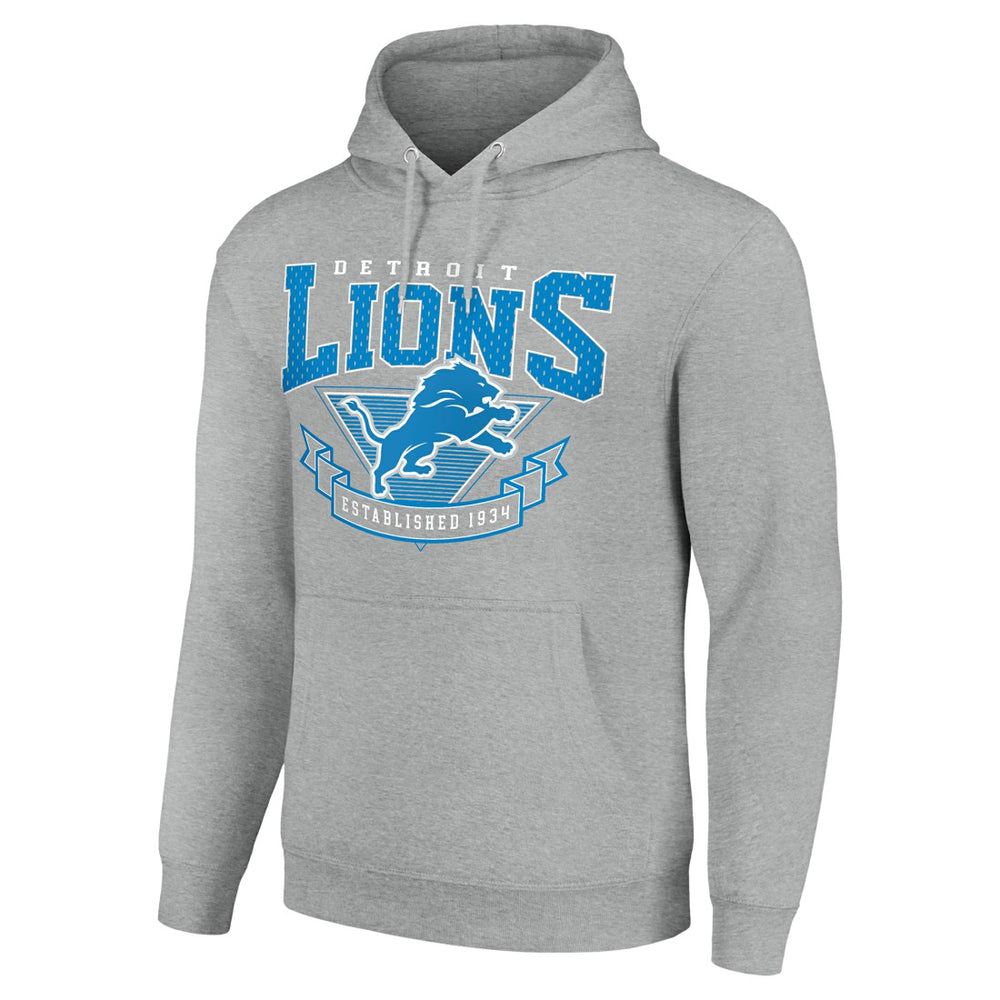 Starter ‘80s Inspired Pullover Hoodie - Detroit Lions