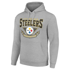 Starter ‘80s Inspired Pullover Hoodie - Pittsburgh Steelers