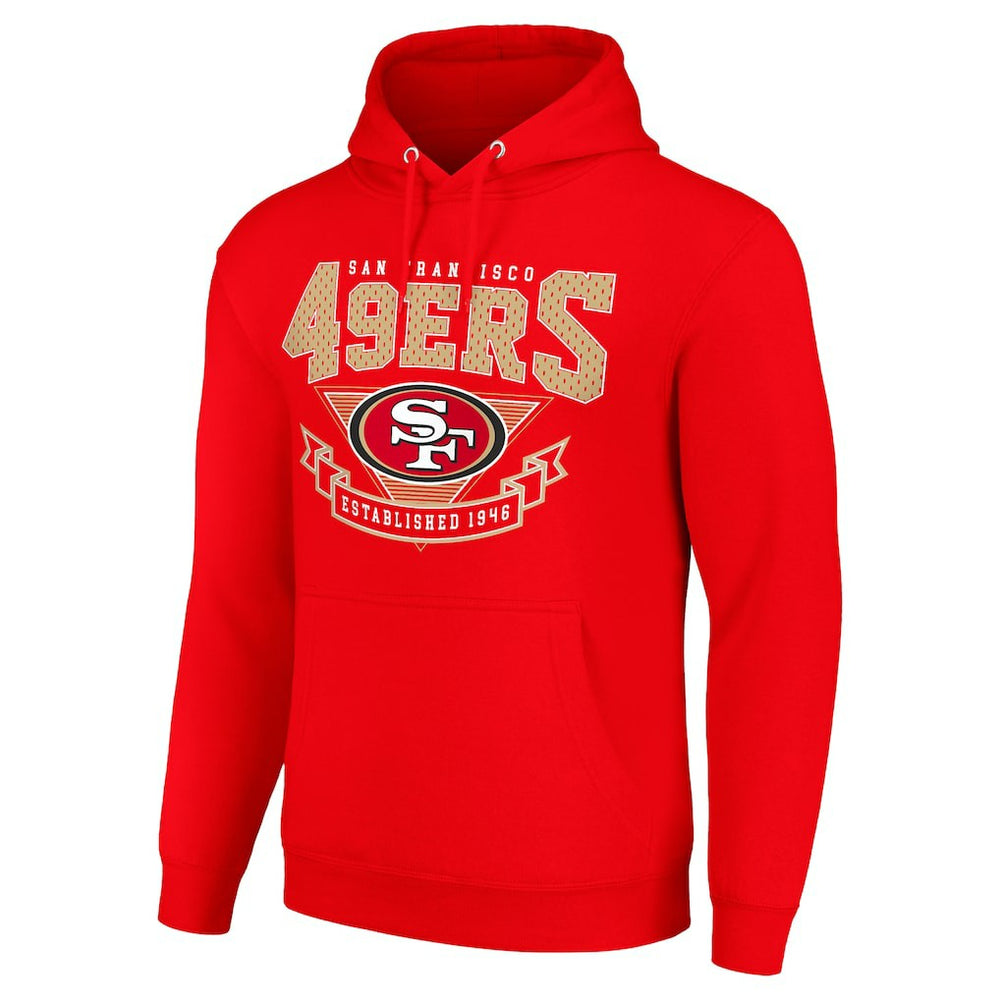 Starter ‘80s Inspired Pullover Hoodie - San Francisco 49ers