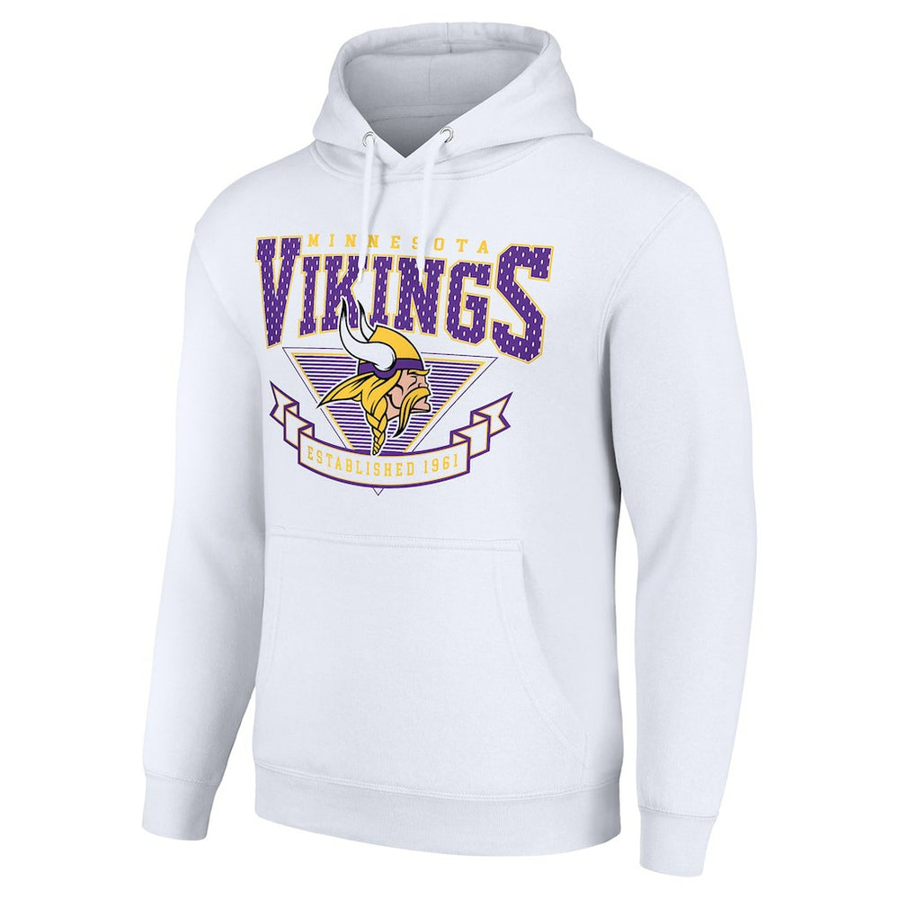 Starter ‘80s Inspired Pullover Hoodie - Minnesota Vikings