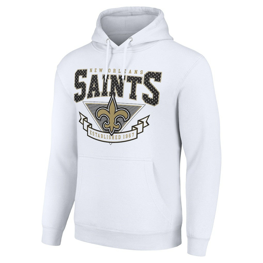 Starter ‘80s Inspired Pullover Hoodie - New Orleans Saints