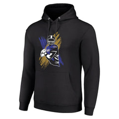 Starter Player X Fleece Pullover Hoodie - Baltimore Ravens