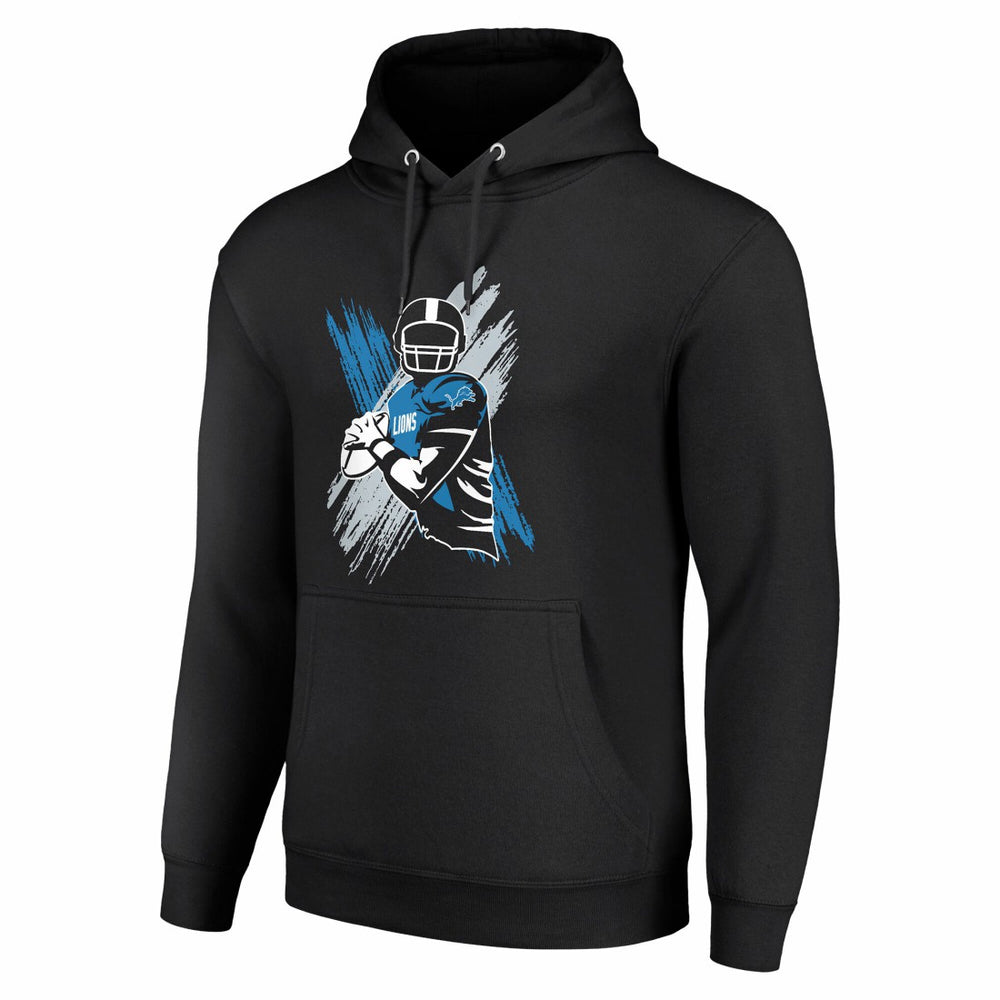 Starter Player X Fleece Pullover Hoodie - Detroit Lions