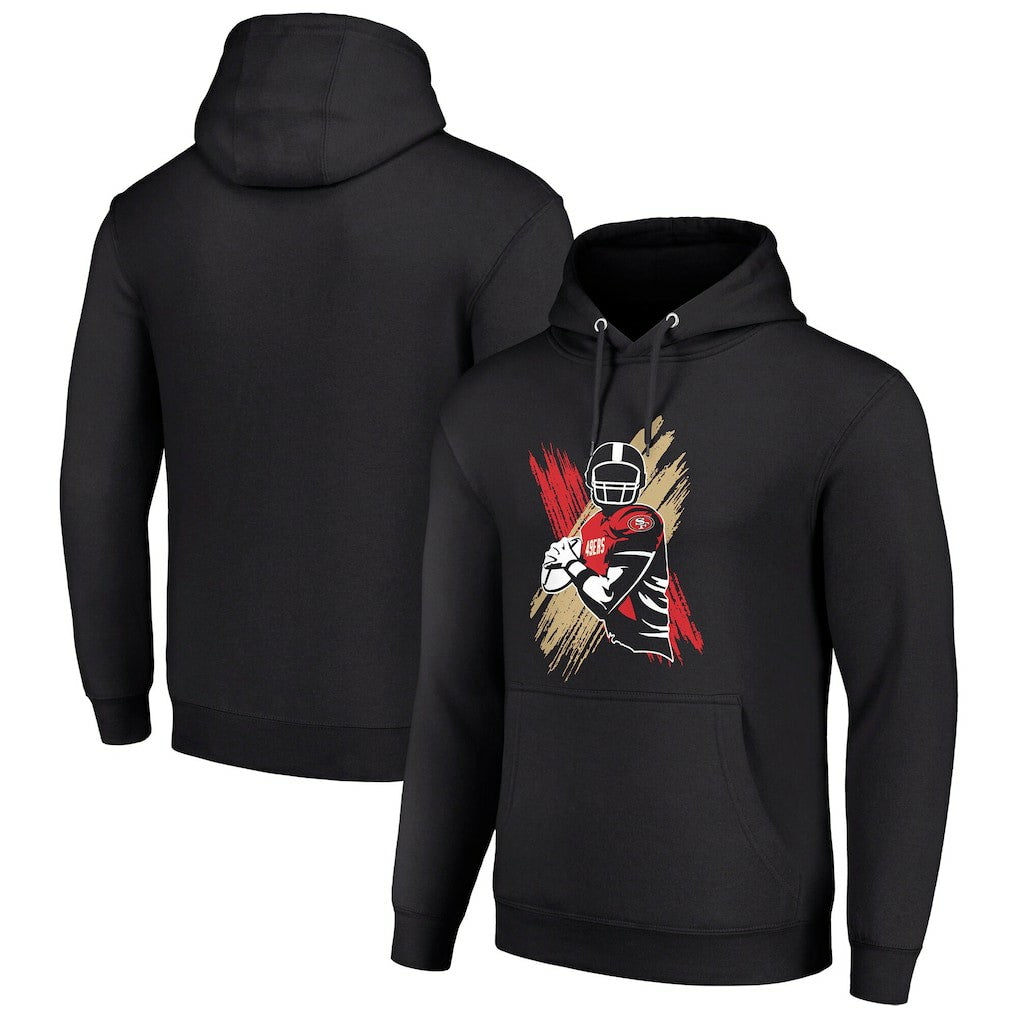 Starter Player X Fleece Pullover Hoodie - San Francisco 49ers