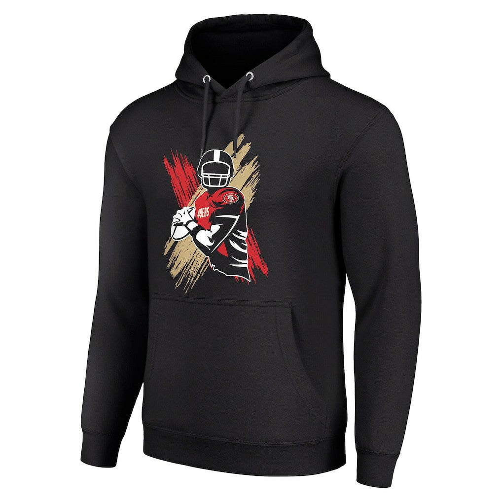 Starter Player X Fleece Pullover Hoodie - San Francisco 49ers