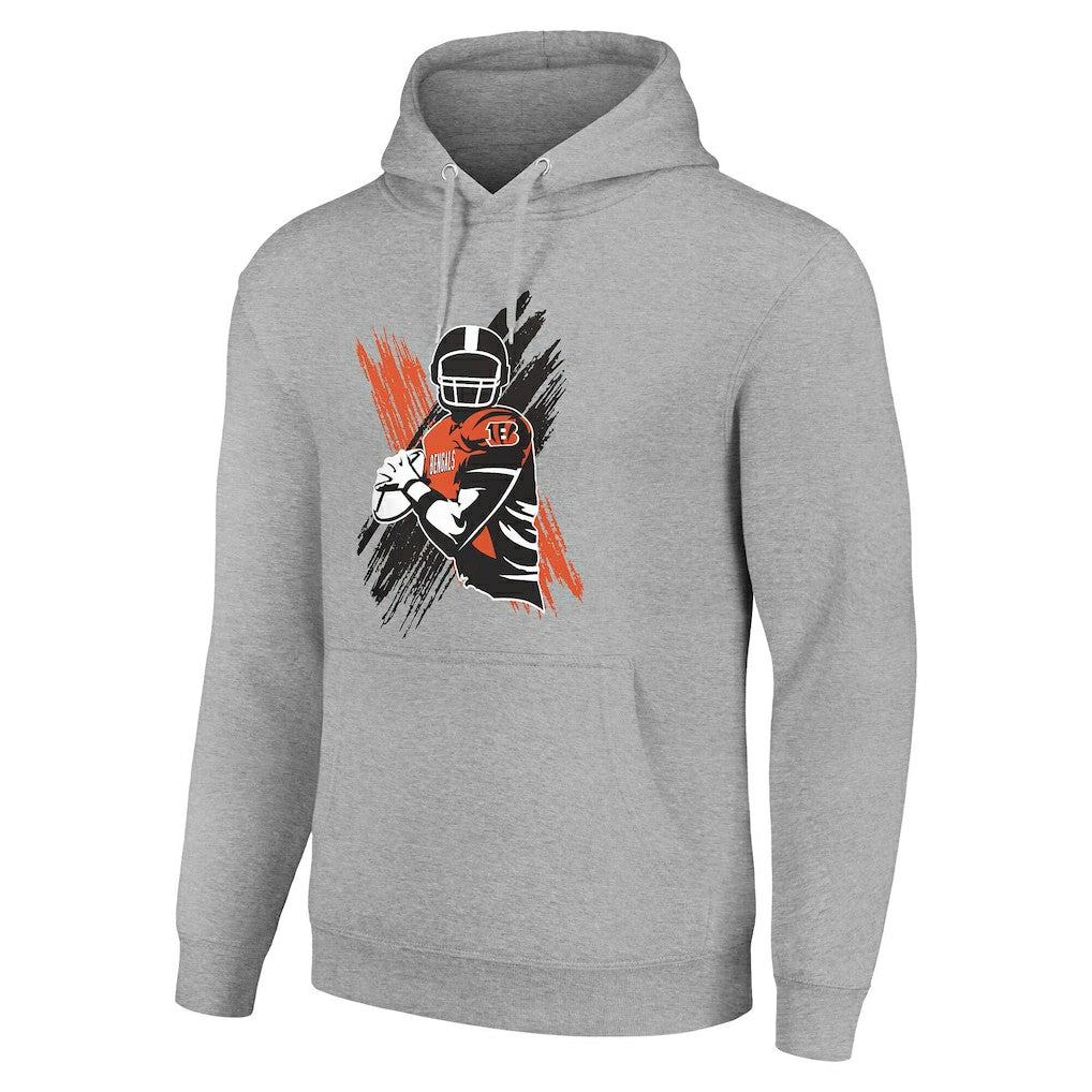 Starter Player X Fleece Pullover Hoodie - Cincinnati Bengals