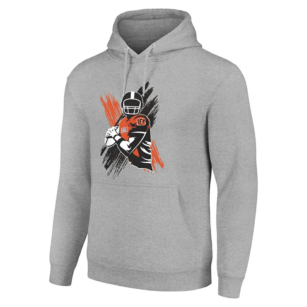 Starter Player X Fleece Pullover Hoodie - Cincinnati Bengals
