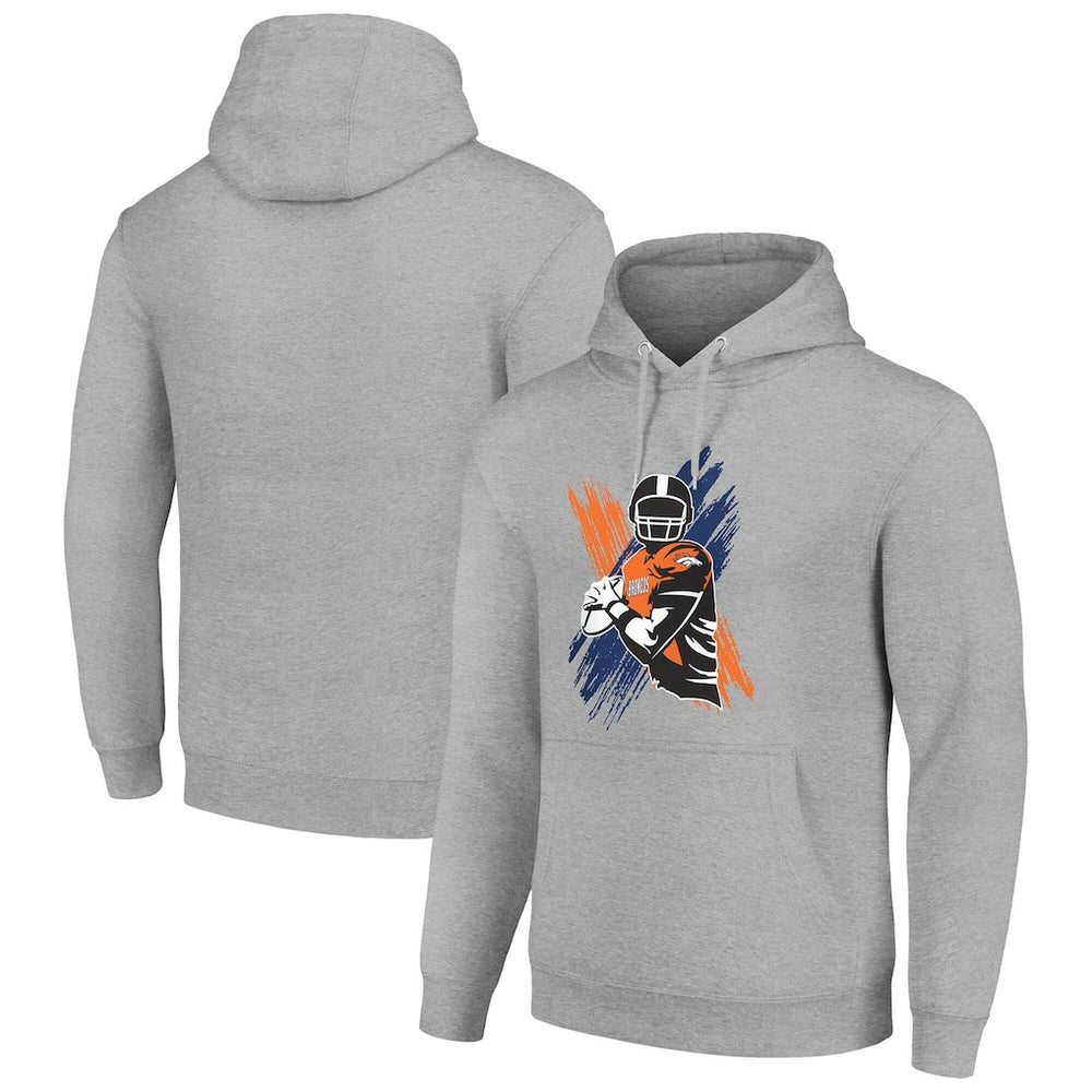 Starter Player X Fleece Pullover Hoodie - Denver Broncos
