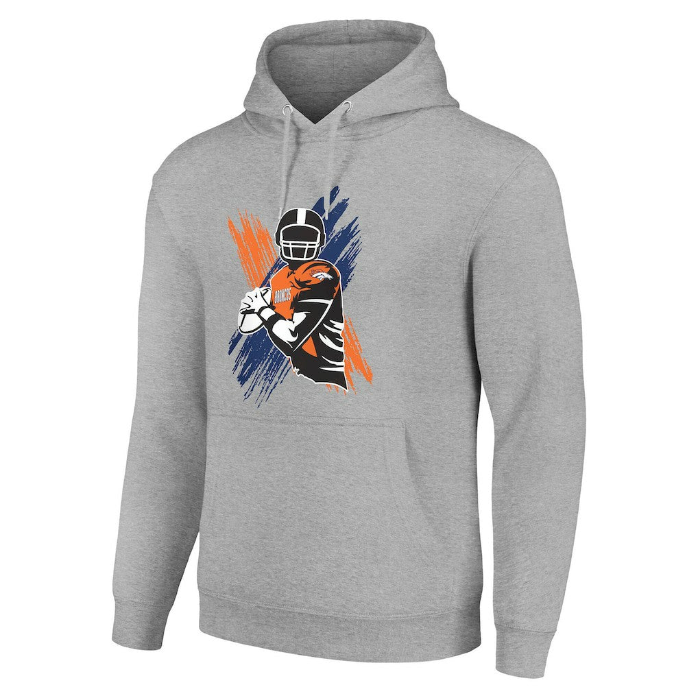 Starter Player X Fleece Pullover Hoodie - Denver Broncos